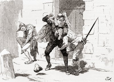 A scene from William Shakespeare